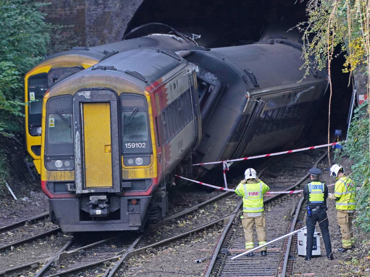 Salisbury train crash driver ‘saved lives’ with quick-thinking, colleague says
