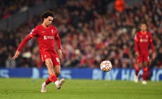 Liverpool vs Atletico Madrid player ratings: Trent Alexander-Arnold stars with two assists as Reds cruise