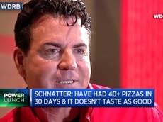 Ousted Papa John’s executive ate 800 pizzas in ‘anti-left’ rage