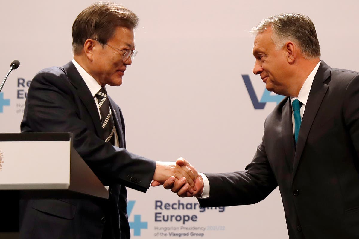 Central European nations seek South Korea train partnership