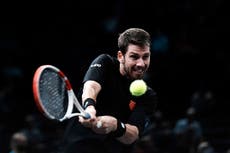 Cameron Norrie’s Paris Masters ends with last-16 defeat
