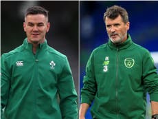 Ireland great Paul O’Connell likens Johnny Sexton to Roy Keane