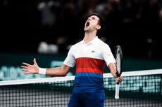 Novak Djokovic defeats Hubert Hurkacz in Paris to break world ranking record