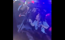 Fans filmed jumping on emergency carts at Astroworld