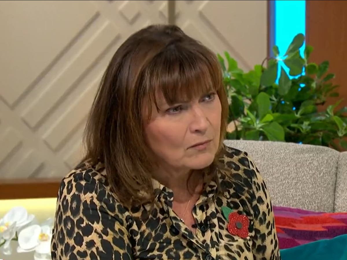 Lorraine Kelly praised for calling out uni professor who quit over trans row