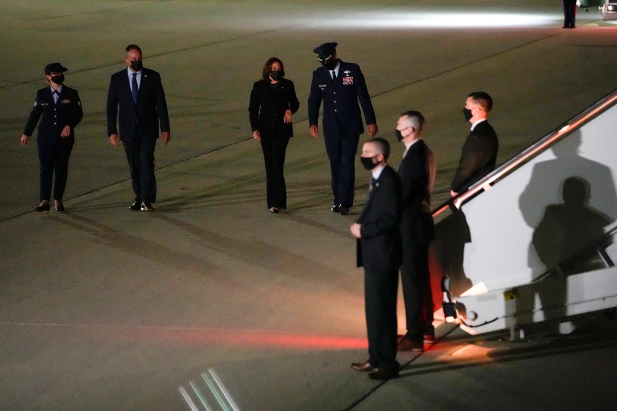US VP Harris arrives in Paris for 4-day fence-mending trip