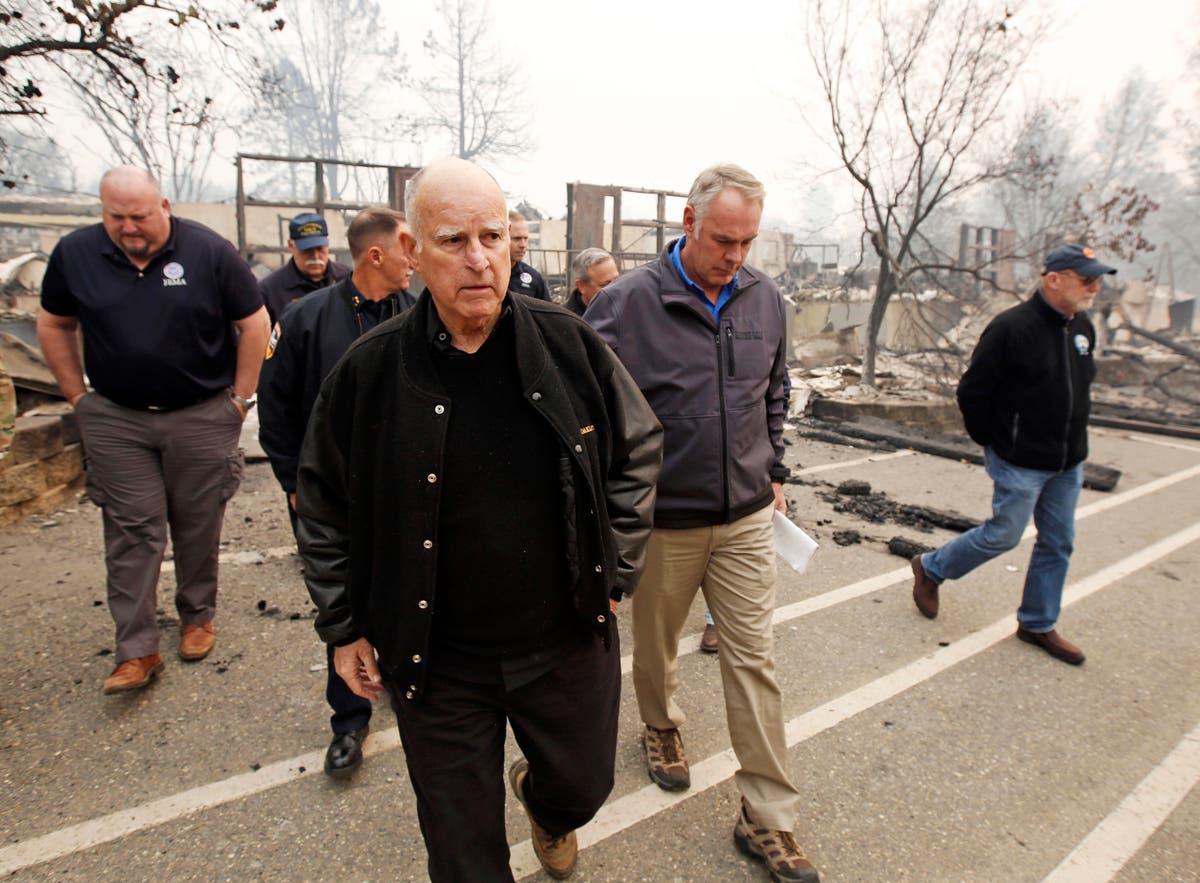 Jerry Brown focuses on saving California forests from fires
