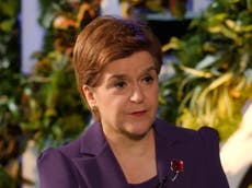 Nicola Sturgeon condemns ‘corruption at heart of Westminster’ – follow live