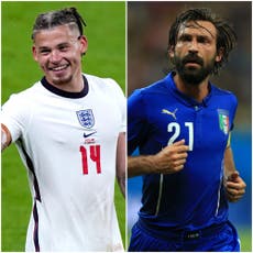 ‘Yorkshire Pirlo’ wished good luck by the man himself ahead of Euro 2020 final