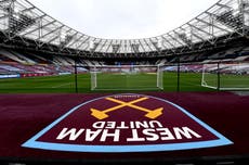 West Ham banned from selling away tickets for one Uefa game after crowd trouble