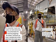 Woman exposes workplace harassment with viral video about her clothes