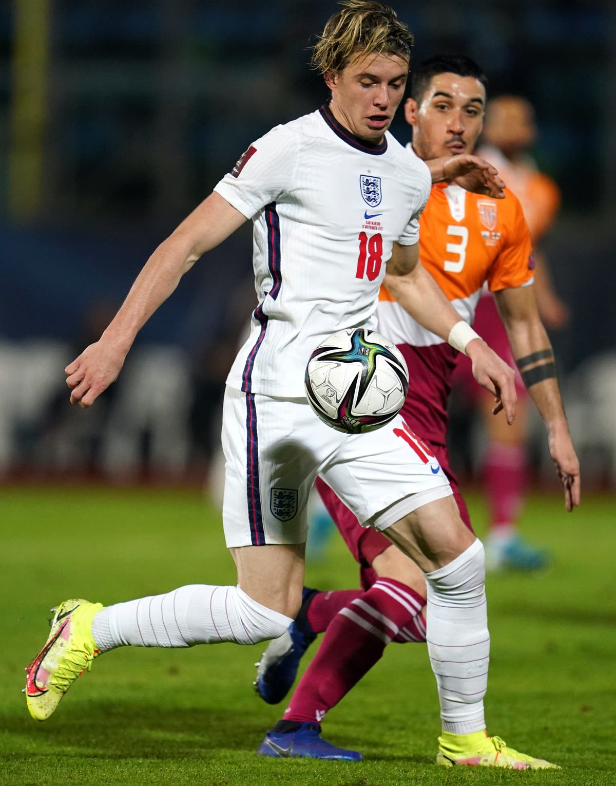 Conor Gallagher thanks ‘amazing’ Patrick Vieira after making England debut