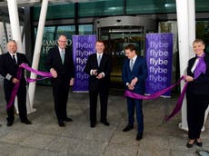 Flybe returns 20 months after airline collapse – but no routes announced