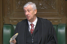 Commons Speaker goes to police over claims of cocaine use at Westminster