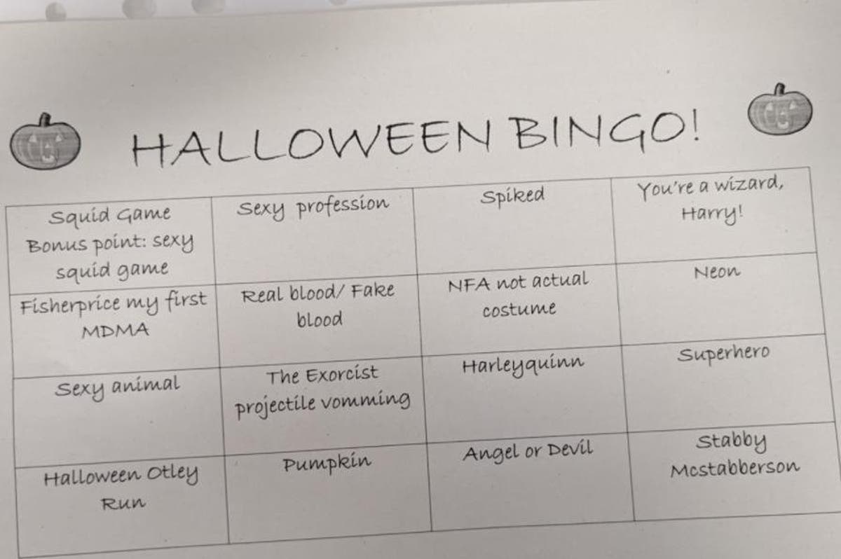 NHS staff played ‘Halloween bingo’ in A&E with points for spotting spiking victims