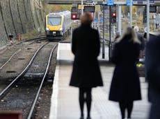 ‘Act of a conman’: Leeds commuters rue PM’s broken rail promises