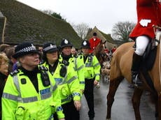 Police ‘have biased beliefs on foxhunting opponents and challenge them more than hunters’