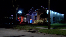 Florida family faces fine for early Christmas lights display