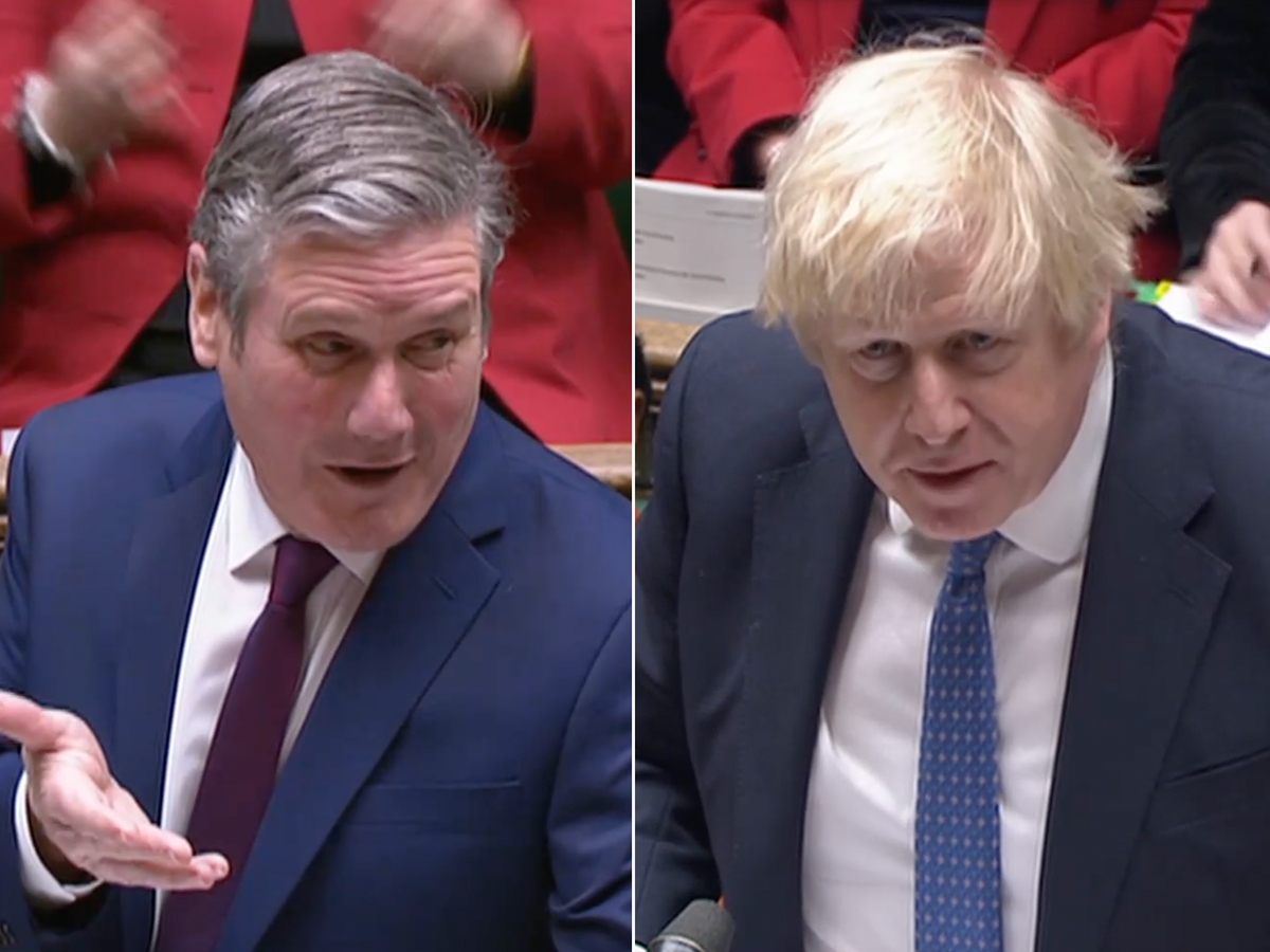 Starmer says Boris Johnson ‘taking people for fools’ – follow live