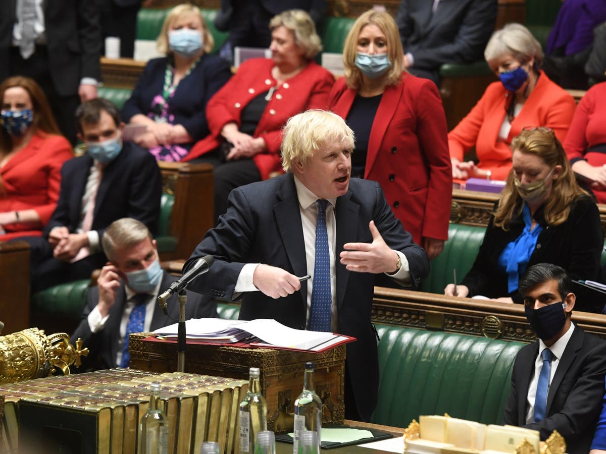 Boris Johnson alertou sobre a ameaça de desafio de liderança no ano novo