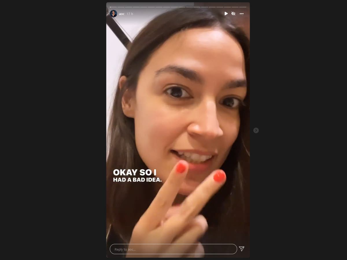 AOC offers to send Thanksgiving video to Maga ‘uncles’ proving she’s not a lizard