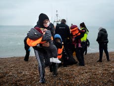 Asylum applications rise by a fifth in year amid record Channel crossings