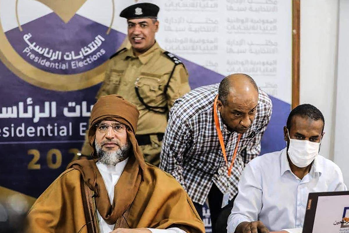 Muammar Gaddafi’s son disqualified as Libya presidential candidate