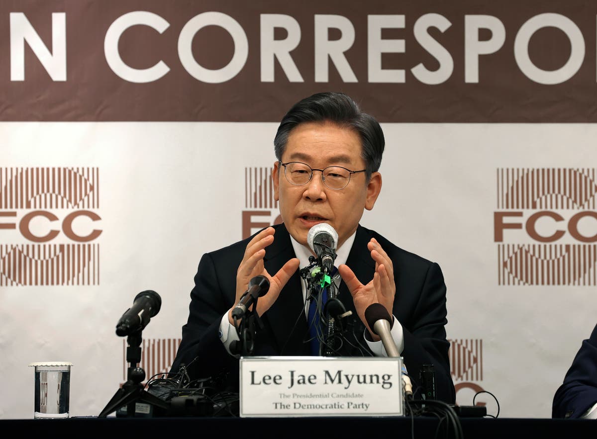 SKorea governing party candidate takes softer line on North