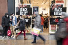 Retailers on track for record Black Friday as shoppers hit high streets