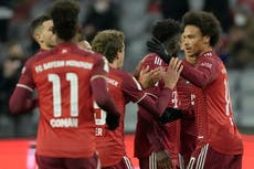 Bayern Munich climb back to top of Bundelisga after win over Arminia Bielefeld