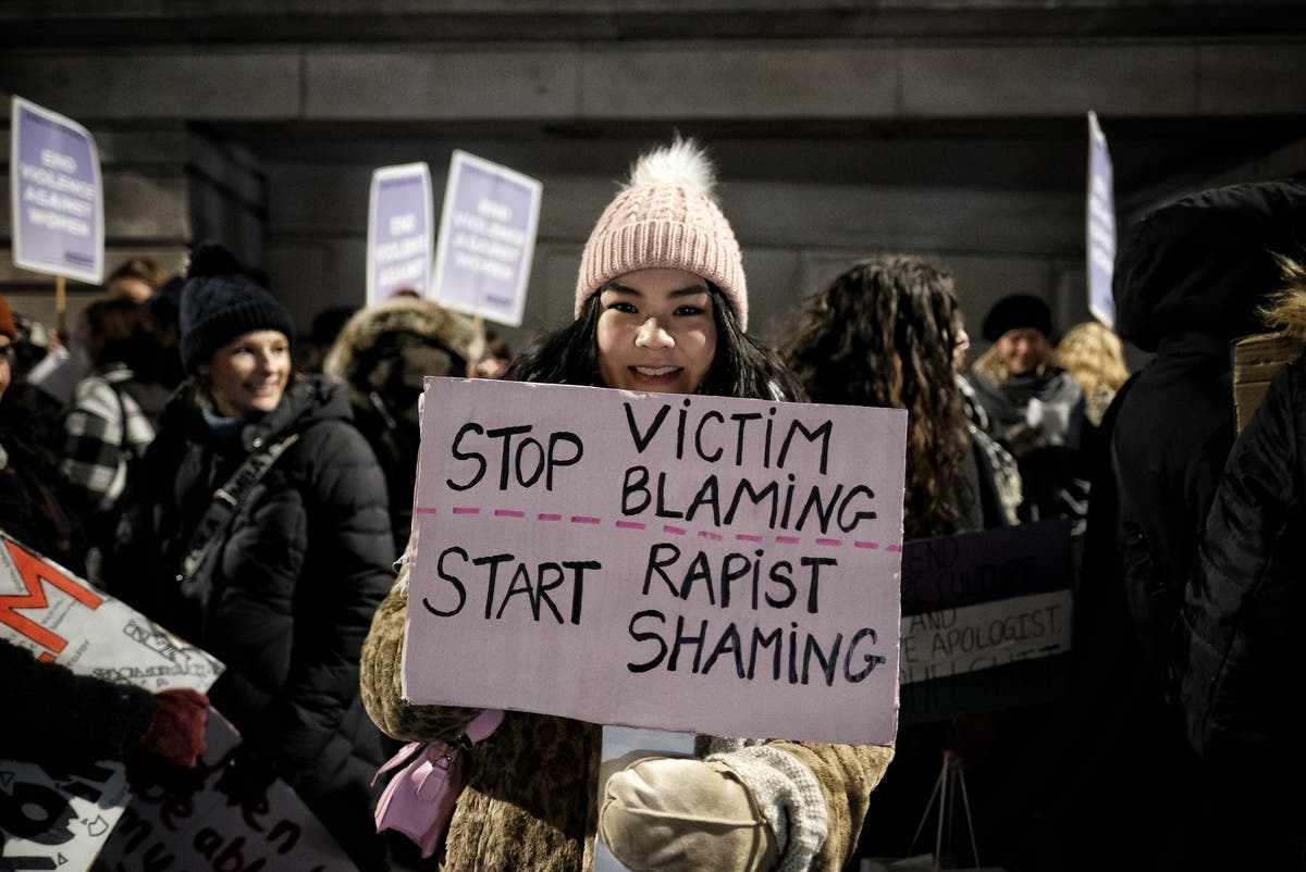 Reclaim the Night protesters march against attacks on women