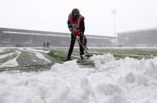 Burnley’s clash with Tottenham called off due to heavy snow