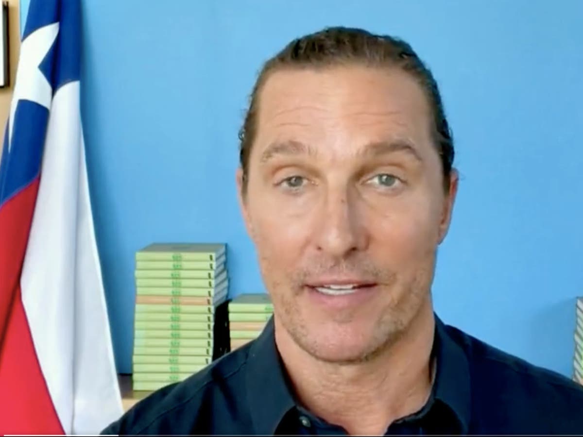 Matthew McConaughey says he will not run for Texas governor in 2022