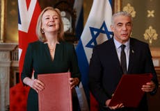 英国とイスラエルがイランの核の野心を「阻止」するために団結する