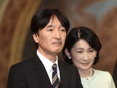 Japanese crown prince condemns ‘terrible things’ written about former princess Mako