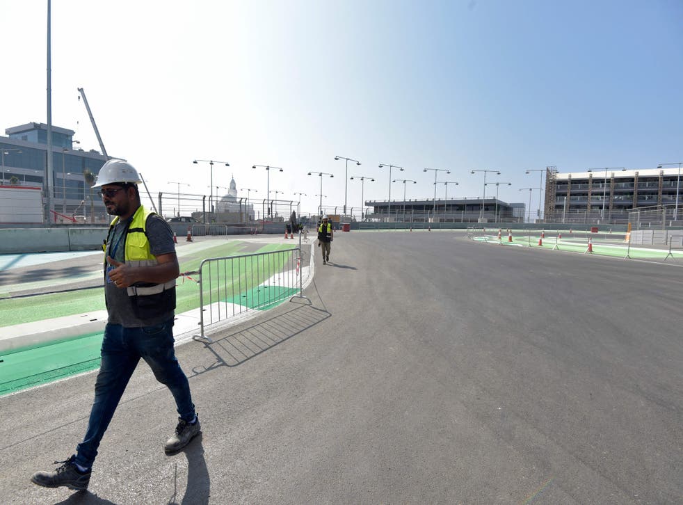 <p>The Jeddah Corniche Circuit gears up for F1’s visit</p>