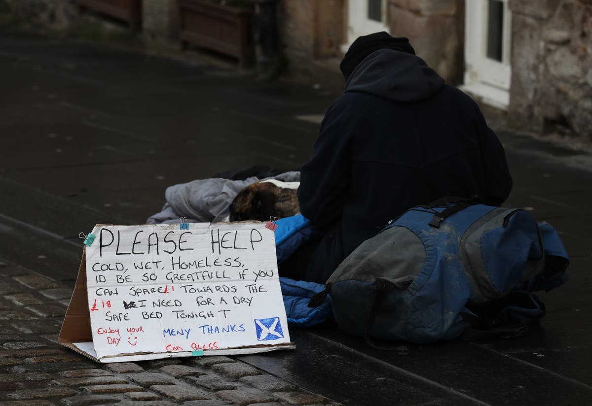 Homeless deaths in Scotland rose to an estimated 256 in 2020