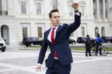 Politico tells Josh Hawley to stop using Capitol riot photo on campaign merchandise