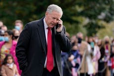 Ex-Trump aide Meadows cooperating with House Jan. 6 panel