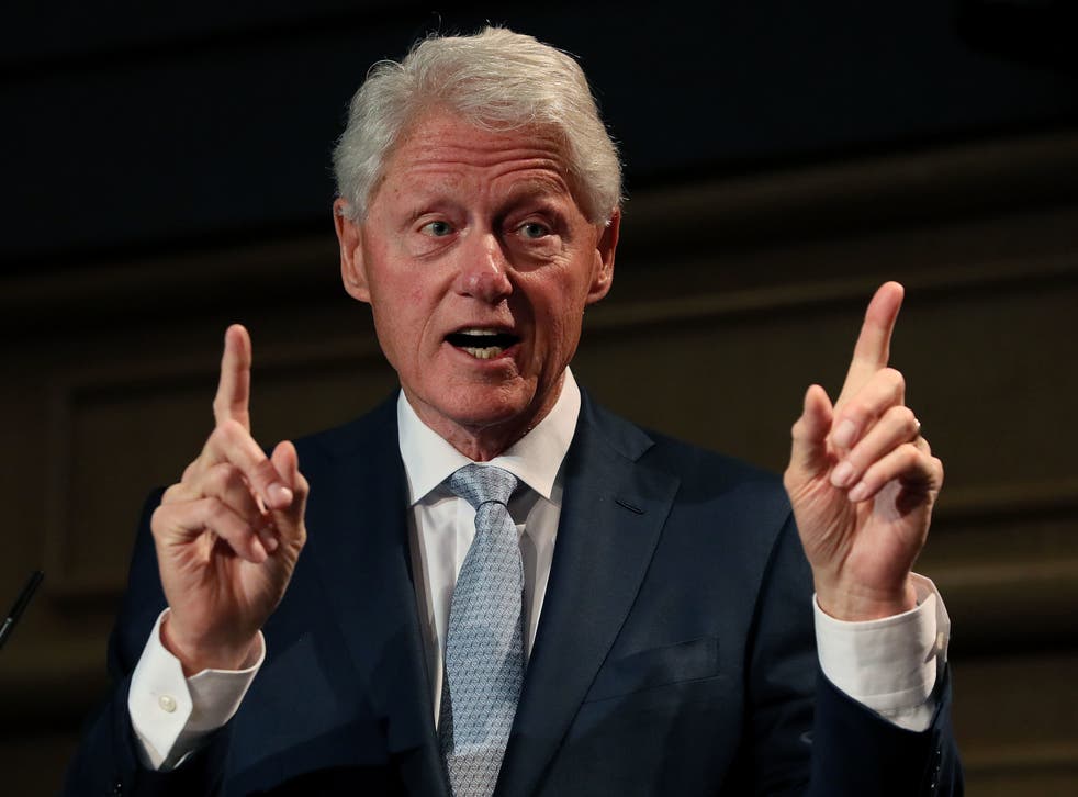 <p>Former US President Bill Clinton has denied knowing anything about Epstein’s ‘terrible crimes’ </s>