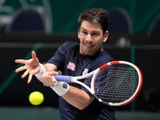 Cameron Norrie suffers Davis Cup defeat as British campaign ends in quarters