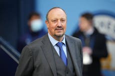 Daunting Merseyside derby arrives for Rafael Benitez with dread of humiliation to high-flying Liverpool