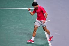 Novak Djokovic leads Serbia into Davis Cup semi-finals