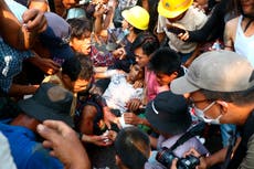 Rights group says Myanmar forces purposely killed protesters