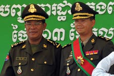 カンボジアの指導者フンセンが長男を後継者に指名, 王朝の確立を擁護する