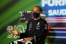 Lewis Hamilton addresses ‘pretty terrifying’ LGBTQ+ laws in Saudi Arabia