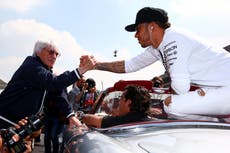Bernie Ecclestone questions whether Lewis Hamilton ‘luck will run out’ in title race