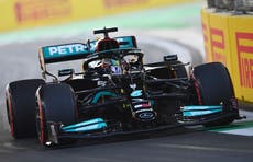 Lewis Hamilton sets pace in first practice for Saudi Arabian Grand Prix