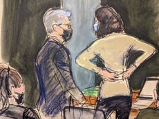 Scenes from Week 1 of Ghislaine Maxwell's sex-abuse trial