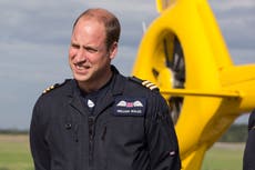 William still moved by traumatic moment from his air ambulance days